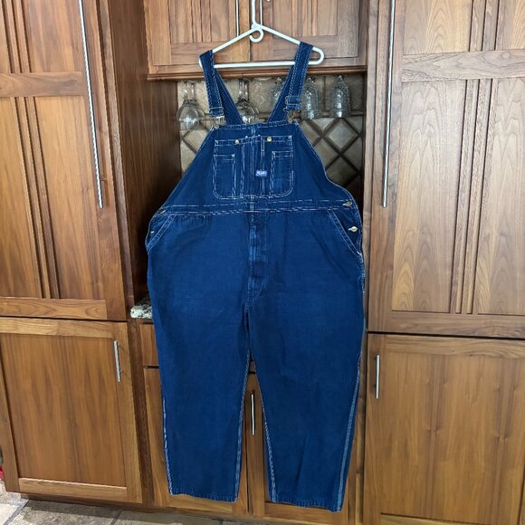 Men's Big Smith Bib Overalls Size 54x30 - Picture 1 of 1
